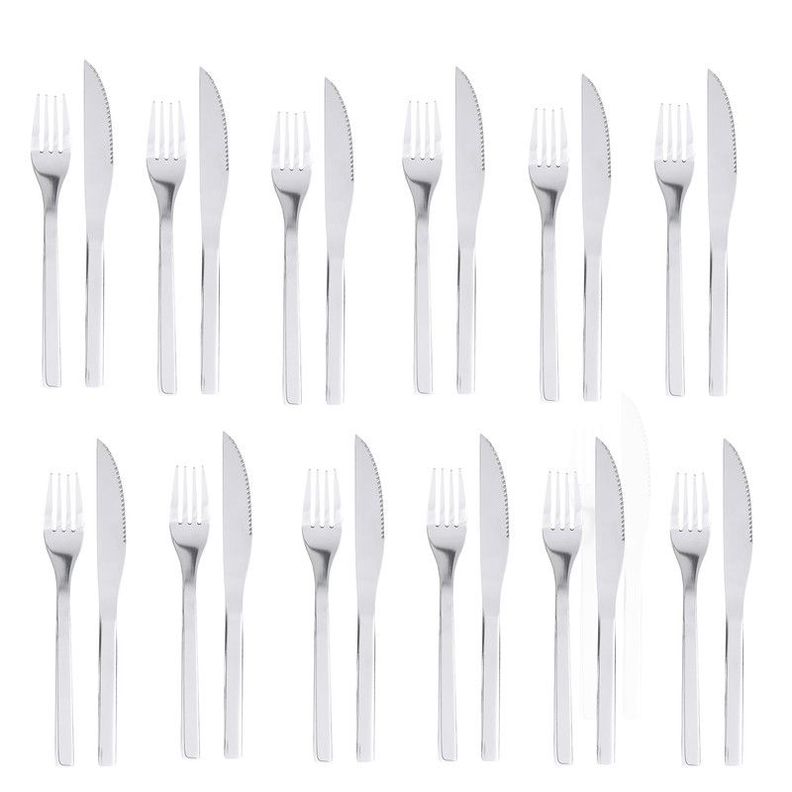Set Cubiertos 24 Piezas Acero Inoxidable Arthome CUC34-0