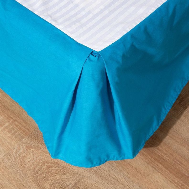 COMBO 54 PLUMON BICOLOR CELESTE AZUL 2 PLAZAS-5