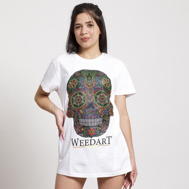 POLERA OVERSIZE MC BLANCA ESTAMPADO MEXICO COLOR-4