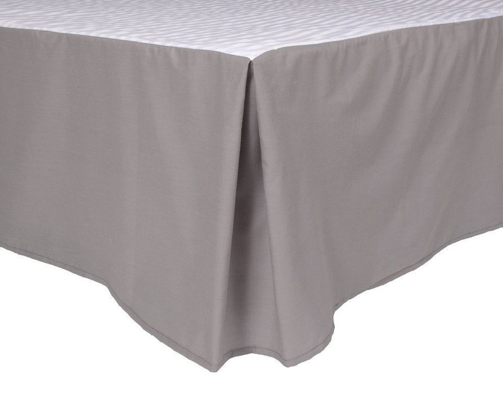 Faldon ArtHome - Super King - Gris -144 Hilos