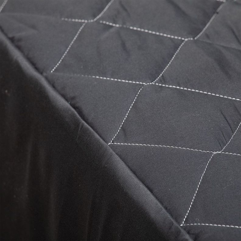 Cubrecolchon Negro Arthome King-1