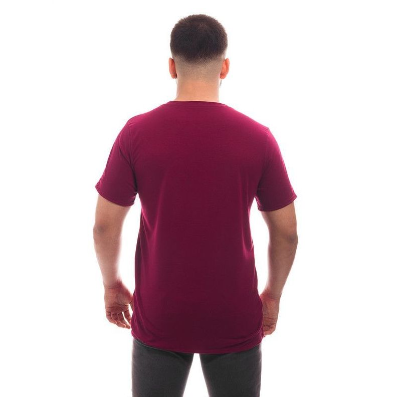 POLERA HOMBRE CUELLO REDONDO MANGA CORTA BURDEO-4