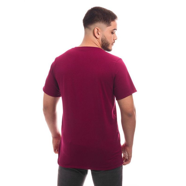 POLERA HOMBRE CUELLO REDONDO MANGA CORTA BURDEO-5