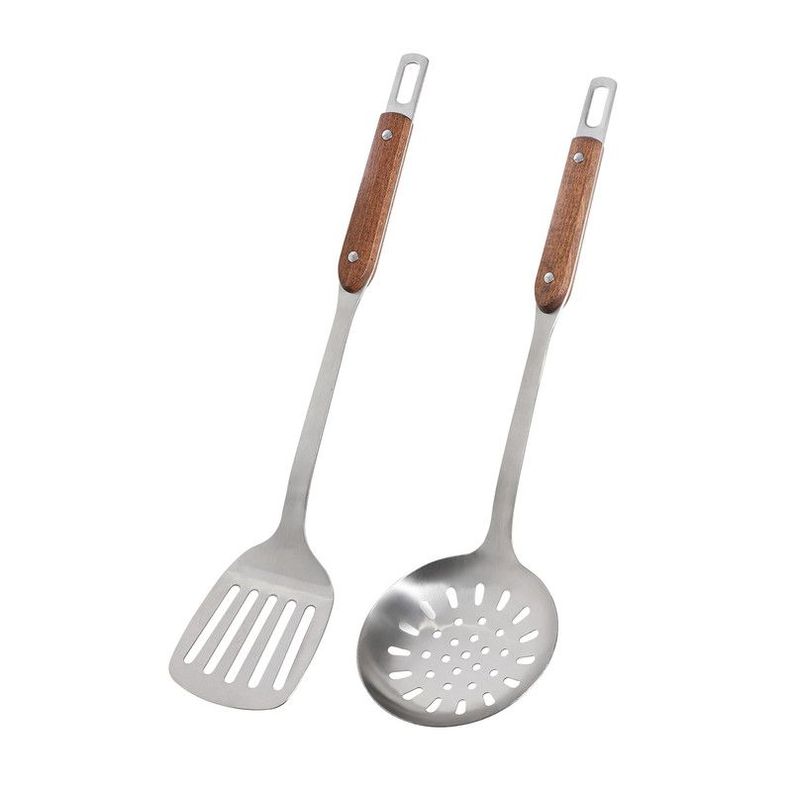 Set 2 Utensilios de Cocina Acero Inoxidable COC06-0