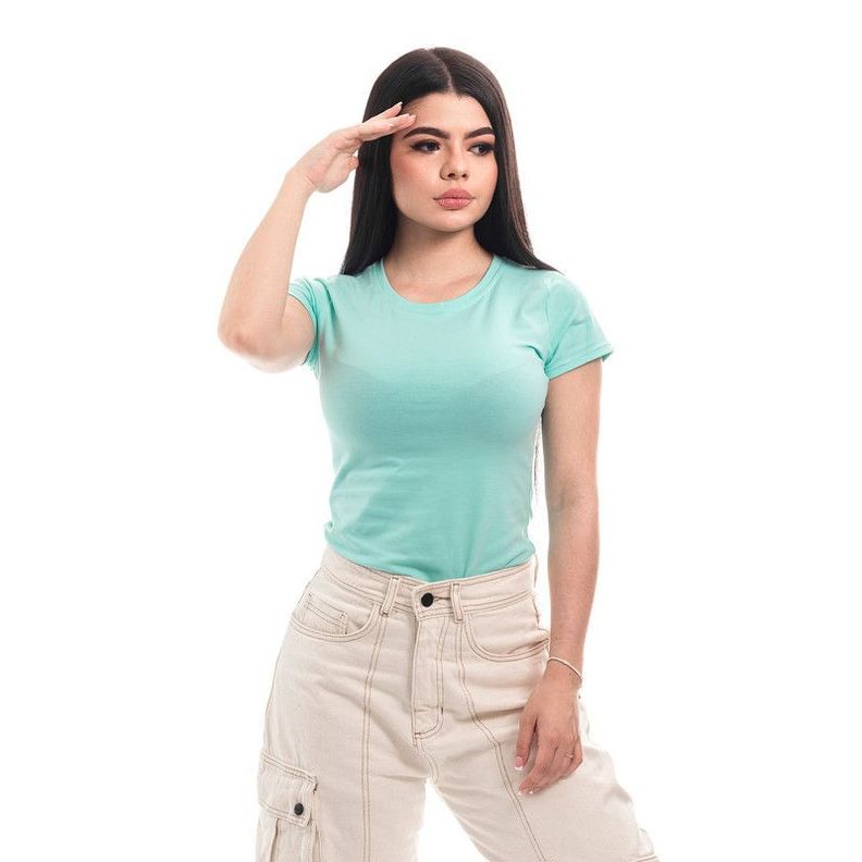 POLERA MUJER CUELLO REDONDO MANGA CORTA CALIPSO-3