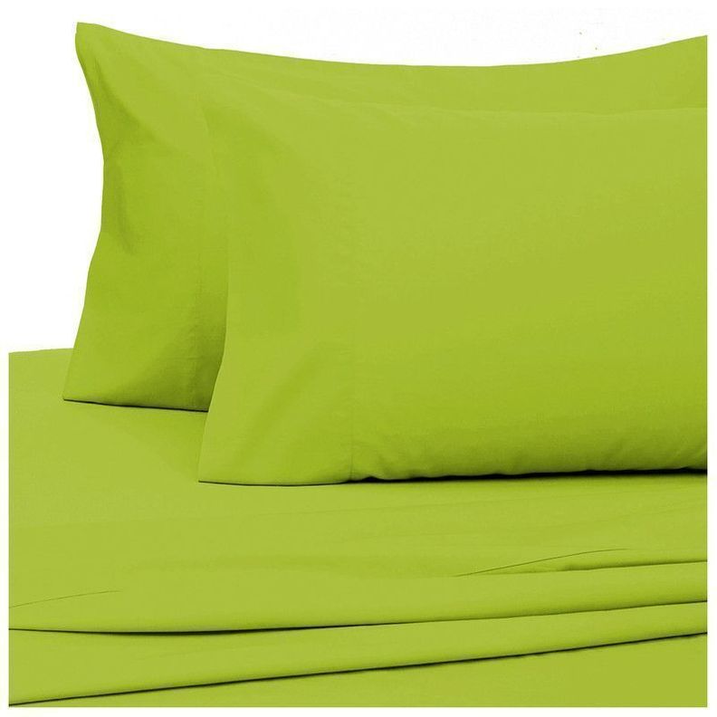 Sábana ArtHome - 1,5 Plazas - Verde -144 Hilos-0