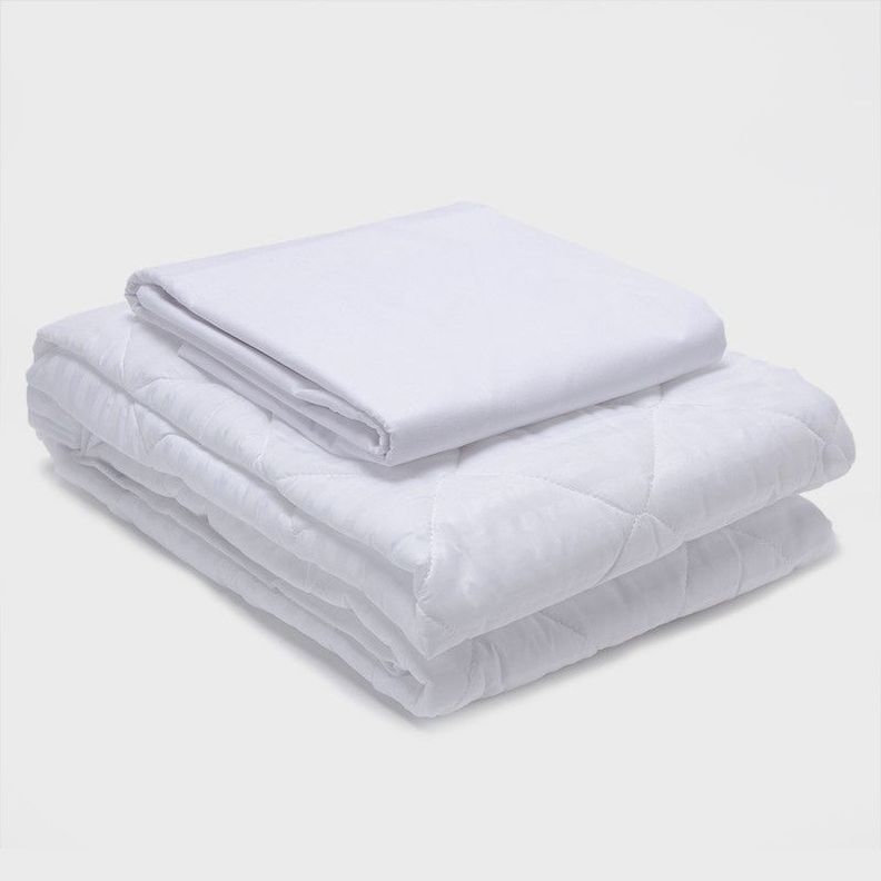 COMBO SABANA BLANCA + CUBRECOLCHON KING-0