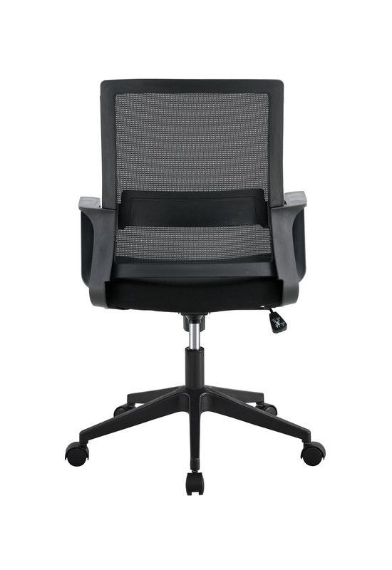 SILLA DE OFICINA EJECUTIVA PARIS ERGONOMICA COLOR NEGRO BM-698-4