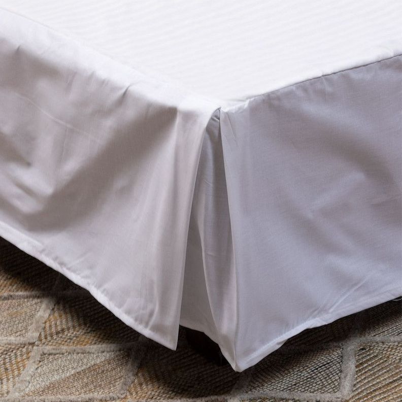 Cubrecolchon Turquesa + Faldon Blanco Arthome King-5