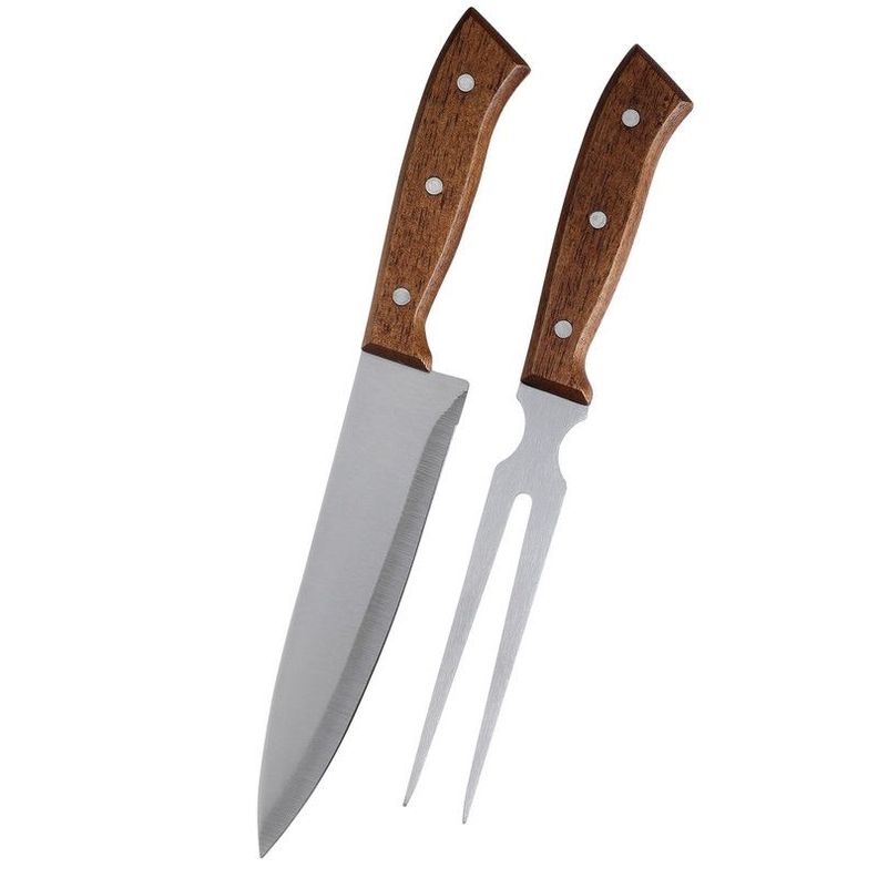 Set Parrilla 12 Piezas Acero Inoxidable Arthome PAR17-1