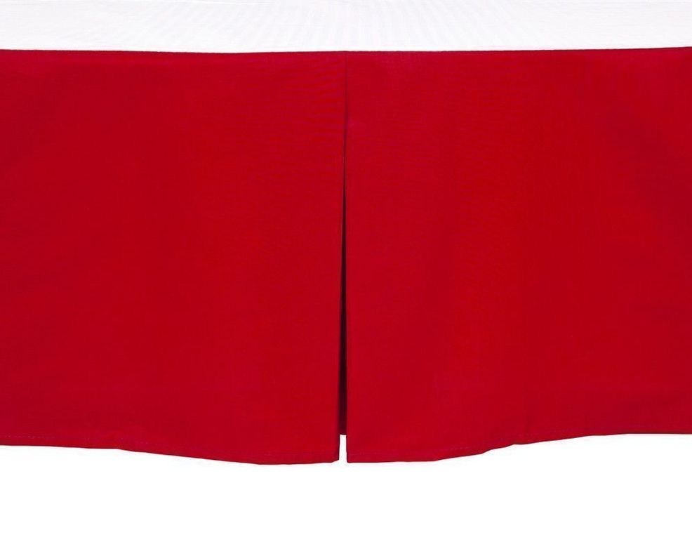 Faldón ArtHome - 1,5 Plazas - Rojo -144 Hilos-1