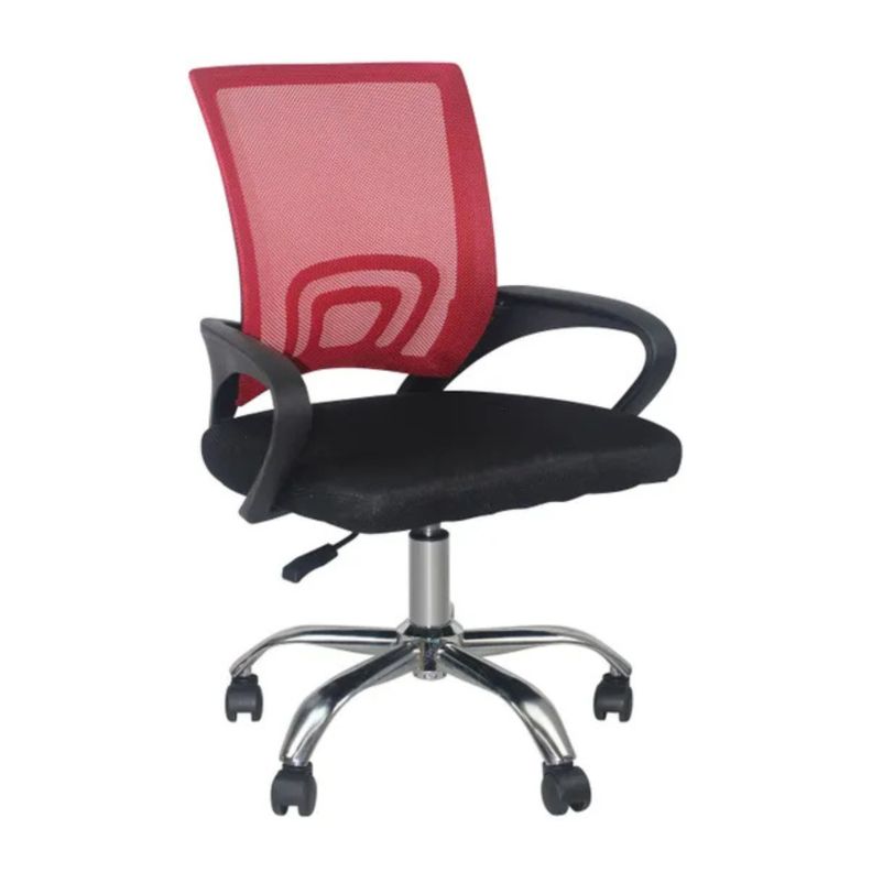 Silla Ejecutiva Ergonomica New York Roja  Confort y Estilo Profesional Rojo