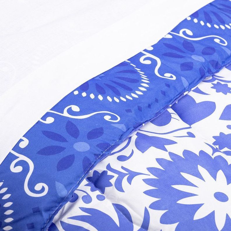 COMBO 30 PLUMON MEXICO REVERSIBLE AZUL 1.5 PLAZAS-5