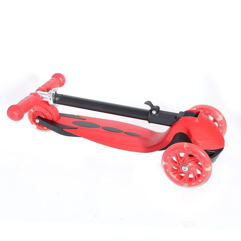 SCOOTER 3 RUEDAS CON LUCES COLOR ROJO ARTHOME-2
