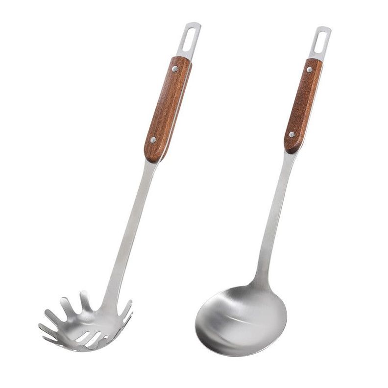 Set 2 Utensilios de Cocina Acero Inoxidable COC01-0