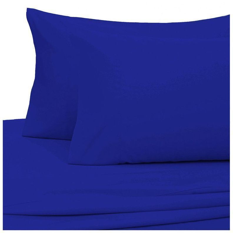 Sábana ArtHome - 1,5 Plazas - Azul -144 Hilos-0