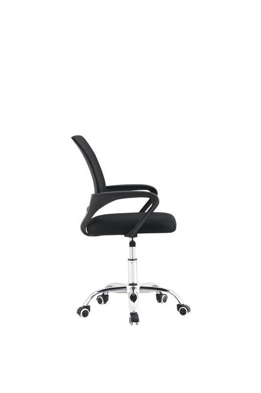 SILLA DE OFICINA EJECUTIVA NUEVA YORK ERGONOMICA RESPALDO MALLA NEGRA BM-520MBN-3