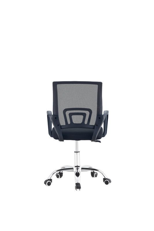 SILLA DE OFICINA EJECUTIVA NUEVA YORK ERGONOMICA RESPALDO MALLA NEGRA BM-520MBN-4