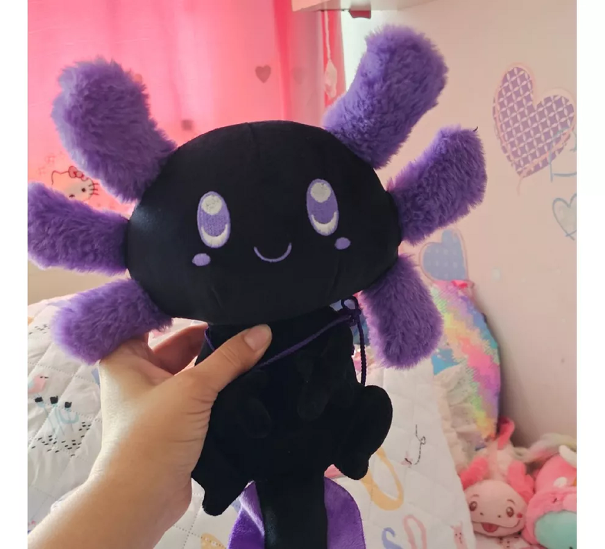 Peluche Ajolote Morita Naspyta 32 Cm Juguete Kawaii-3