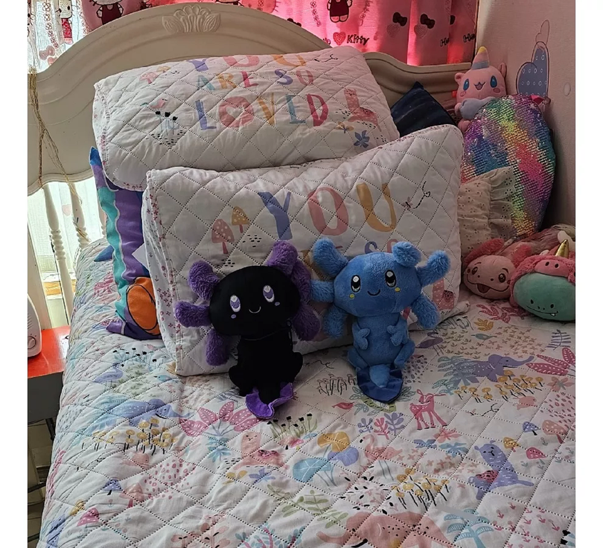 Peluche Ajolote Morita Naspyta 32 Cm Juguete Kawaii-4
