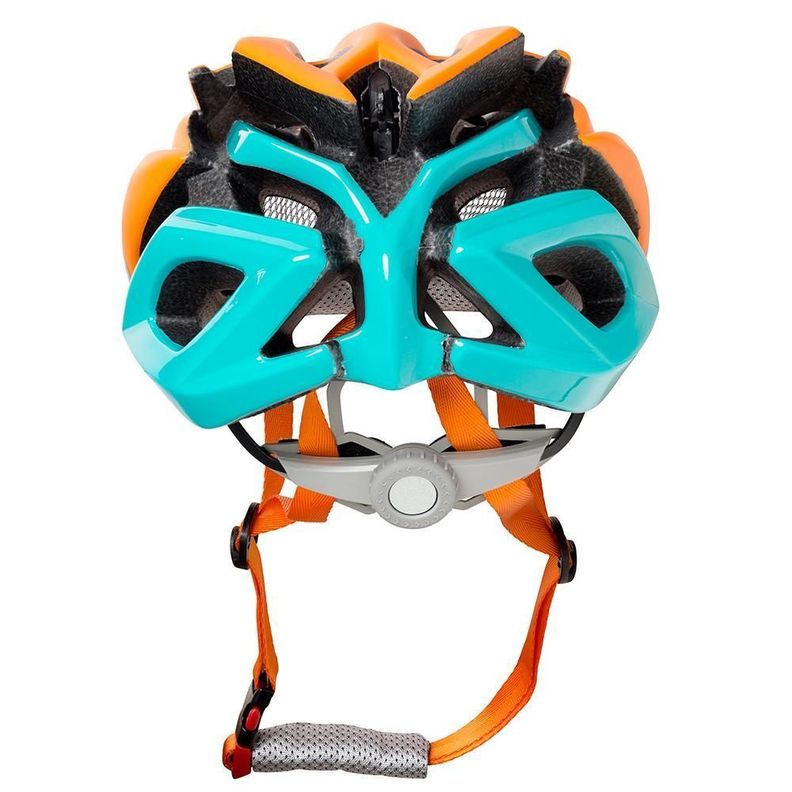 Casco Bicicleta MTB Trip Delirium Orange/Blue-2