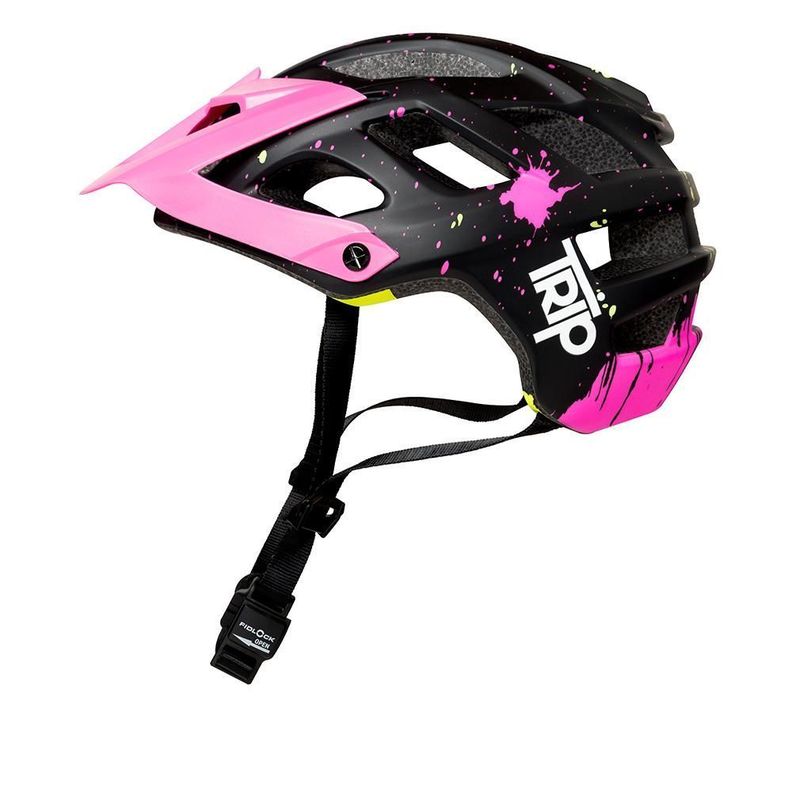 Casco Bicicleta Enduro Euphoria Black/Pink Trip-2