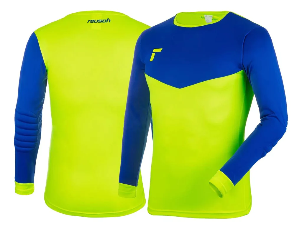 Camiseta Arquero Match Amarillo Fluor Adulto (Slim fit)-0