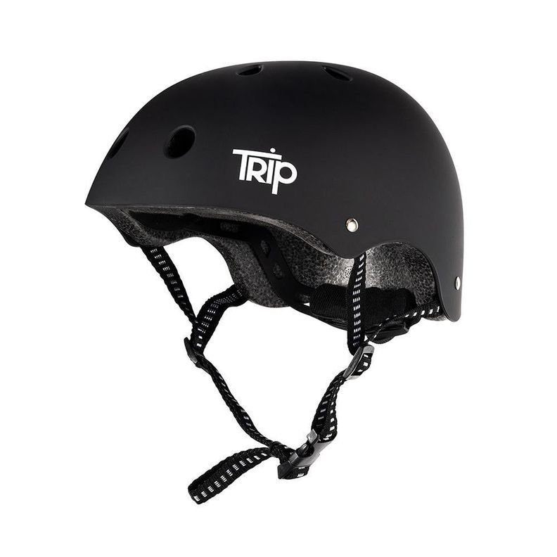 CASCO BICICLETA URBANO NEGRO TRIP-0
