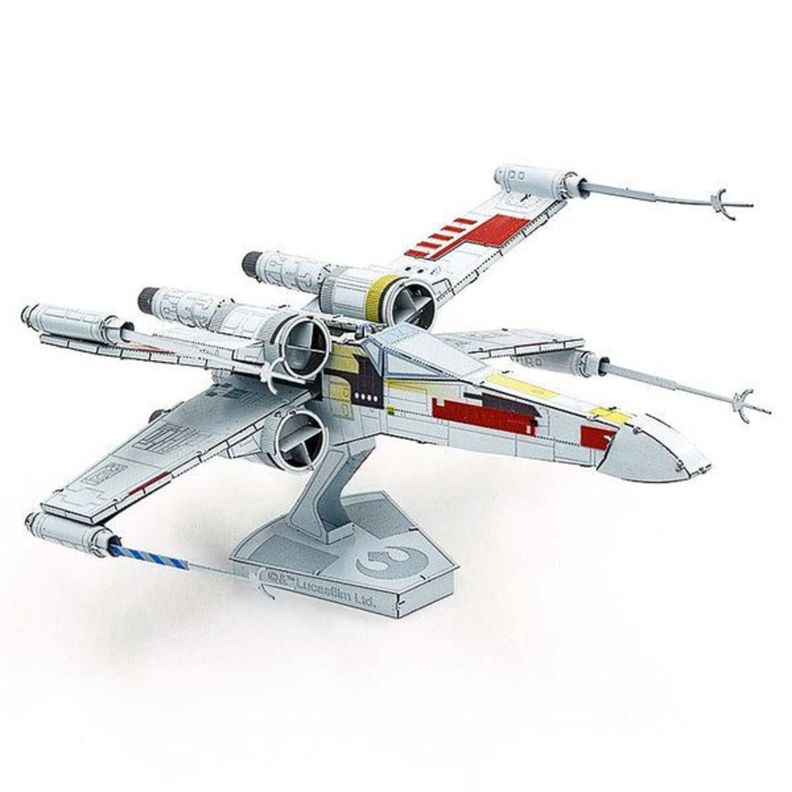 Puzzle 3d metálico premium x wing starfighter star wars-1