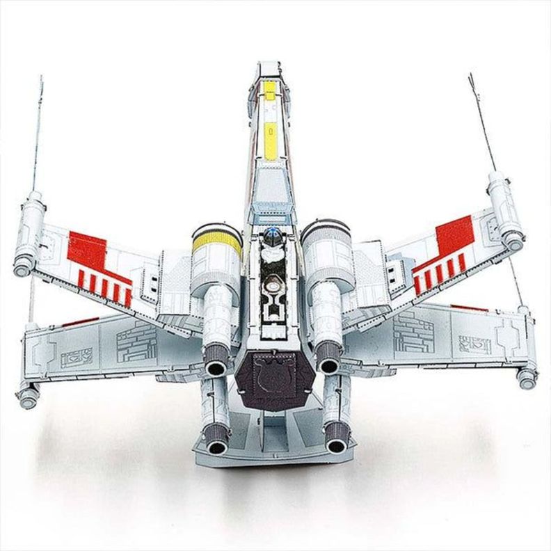 Puzzle 3d metálico premium x wing starfighter star wars-2