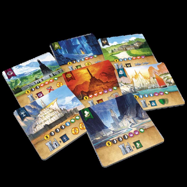 El señor de los anillos duelo por la tierra media juego de mesa-2