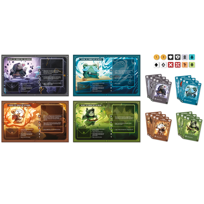 Dominio de los elementos juego de mesa-2