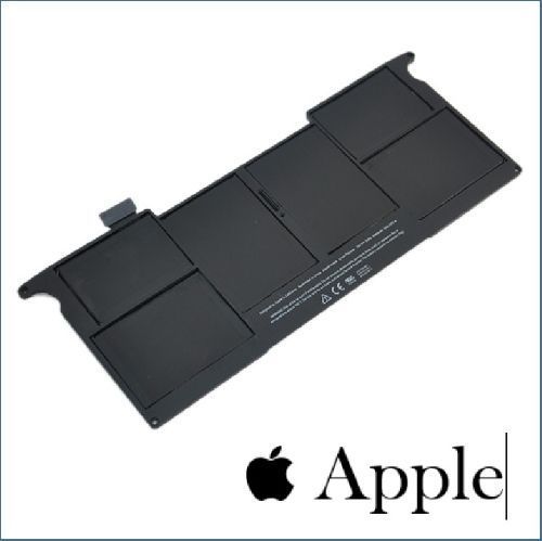 BATERIA APPLE A1370 A1406 6 CELDAS ORIGINAL NEGRO-0
