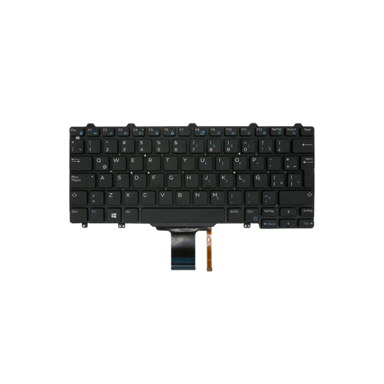 TECLADO DELL LATITUDE E5250 ESPA OL NEGRO RETROILU