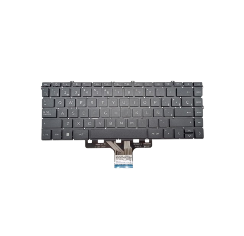 TECLADO HP 14 EP 240 G10 ESPA OL NEGRO