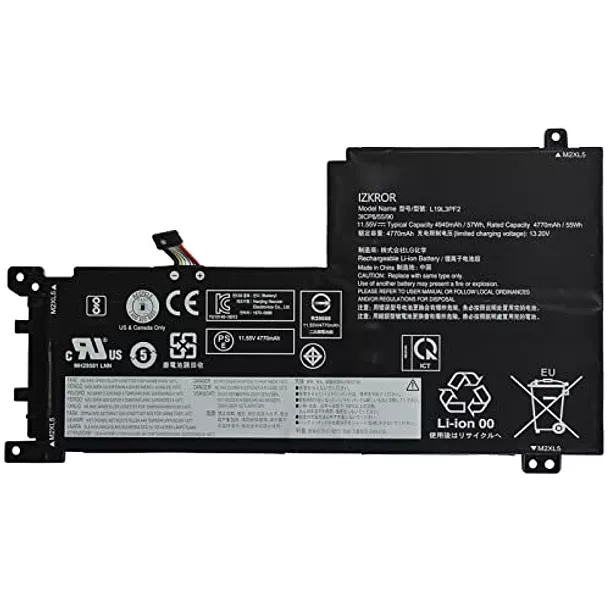 BATERIA LENOVO 5-15IIL05 4 CEL ORIG L19C4PF1-0