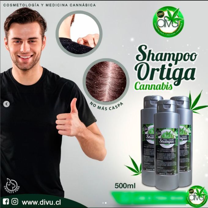 SHAMPOO ANTICASPA ORTIGA + CBD-1