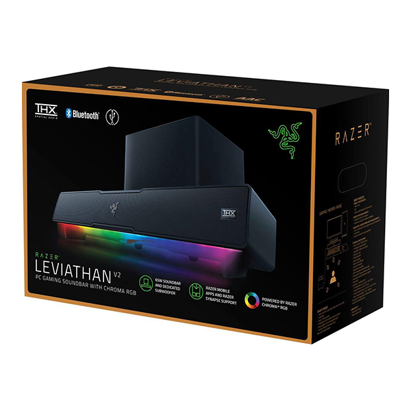 Barra De Sonido Con Subwoofer Razer Leviathan v2-0