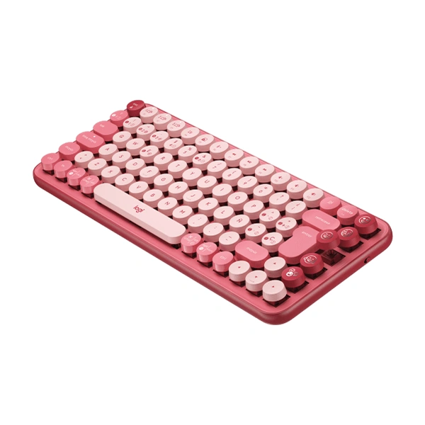 Teclado Mecánico Logitech POP Keys Heartbreaker Wireless-1