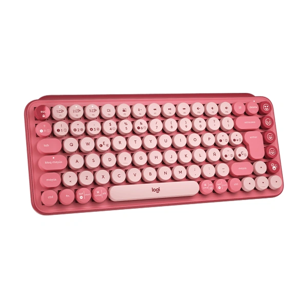 Teclado Mecánico Logitech POP Keys Heartbreaker Wireless-2