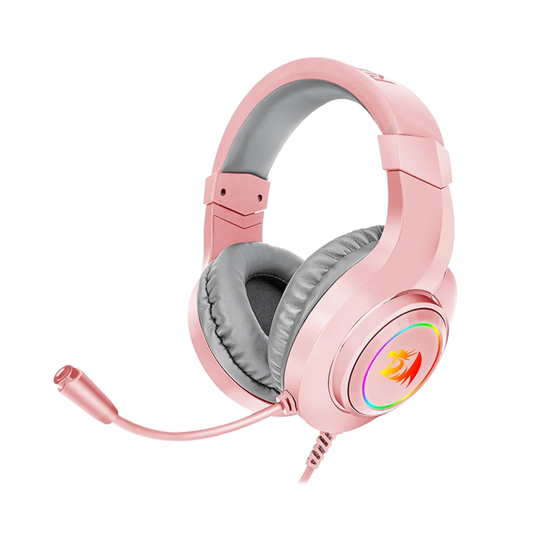 Audífono Redragon H260 Hylas Pink RGB-0
