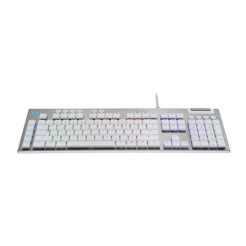 Teclado Mecánico Logitech G815 Lightsync RGB White Switch Brown (En)-1