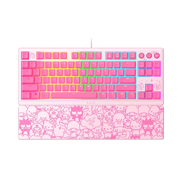 Teclado Semi-Mecánico Razer Ornata V3 Tenkeyless Hello Kitty and Friends (US)-0