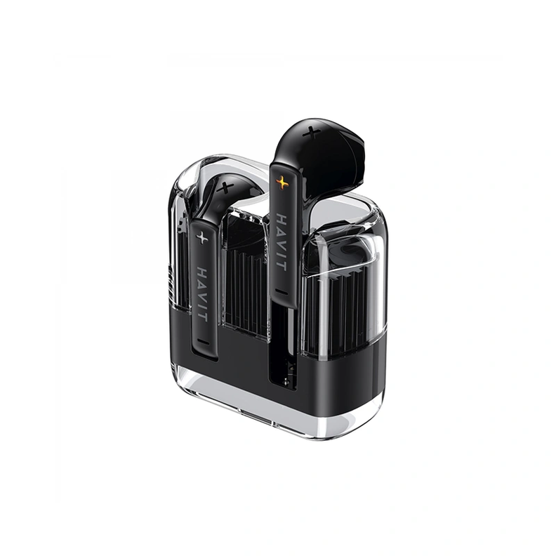 Audífono Bluetooth Havit TW981 Stereo Earbuds Black-1