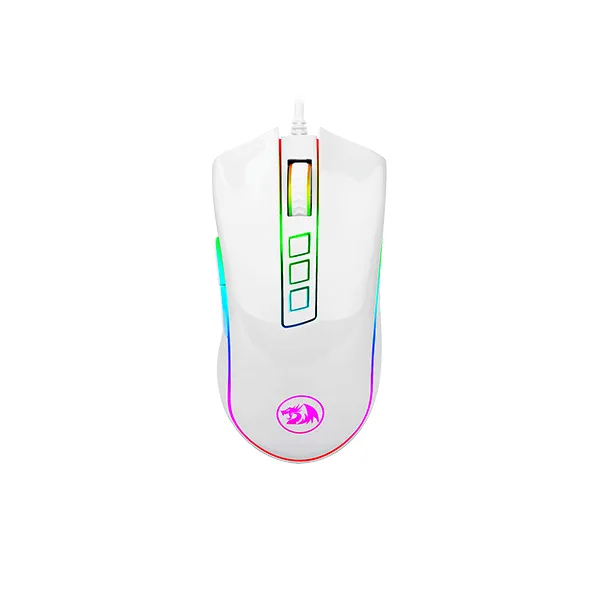 Mouse Gamer Redragon Cobra M711 White-0