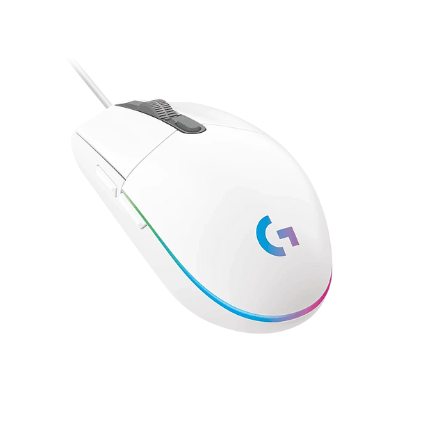 Mouse Logitech G203 RGB Lightsync, Color Blanco-1