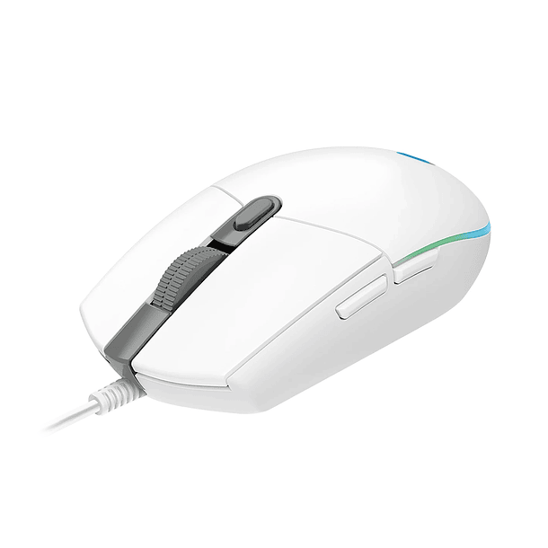 Mouse Logitech G203 RGB Lightsync, Color Blanco-3