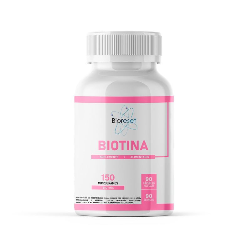 BIOTINA 150 Mcg - 90 Cápsulas -0