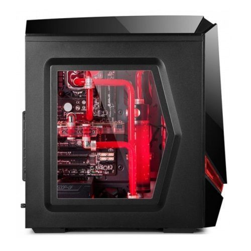 Gabinete Gamer ATX GamePro G6B - 3 Fan (sin fuente)-1