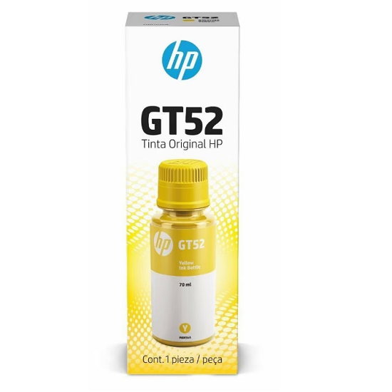 Botella de tinta HP GT52 Yellow-2